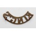King's Liverpool Regiment (KING'S) Shoulder Title