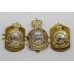 Army Catering Corps Anodised (Staybrite) Cap Badge & Pair of Collars