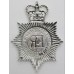 Bedfordshire & Luton Constabulary Helmet Plate - Queens Crown
