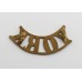 Yorkshire Regiment (YORK) Shoulder Title