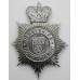 Derbyshire Constabulary Helmet Plate - Queen's Crown