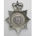 Derbyshire Constabulary Helmet Plate - Queen's Crown