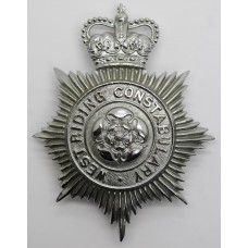 West Riding Constabulary Helmet Plate - Queen's Crown