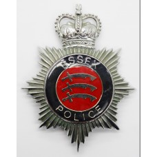 Essex Police Enamelled Helmet Plate - Queen's Crown