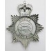 Essex Police Enamelled Helmet Plate - Queen's Crown