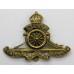Royal Artillery (Revolving Wheel) Cap Badge - King's Crown