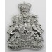 Leicester City Police Helmet Plate - Queen's Crown
