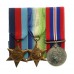 WW2 Merchant Navy Casualty Medal Group of Three - 4th Engineer Officer John Rankin Collinson, S.S. Ashworth, Merchant Navy