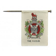 WW1 King's Own Scottish Borderers (K.O.S.B.) Flag Day Fundraising Pin Badge