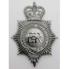 Hertfordshire Constabulary Helmet Plate - Queen's Crown