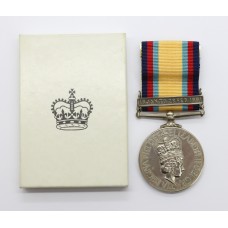 Gulf Medal 1990-1991 (Clasp - 16 Jan to 28 Feb 1991) - SG. I.C. Knapp, Special Military Charter 100 (Romanian Military Hospital)