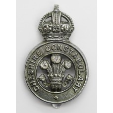 Cheshire Constabulary Cap Badge - King's Crown