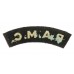 Royal Army Medical Corps (R.A.M.C.) Cloth Shoulder Title