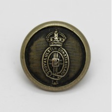 Royal Ulster Constabulary Button - King's Crown with Red Hand of Ulster Centre (Small)