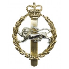 King's Own Royal Border Regiment Anodised (Staybrite) Cap Badge