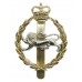 King's Own Royal Border Regiment Anodised (Staybrite) Cap Badge