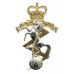 Royal Electrical & Mechanical Engineers (R.E.M.E.) Anodised (Staybrite) Cap Badge