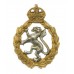 Women's Royal Army Corps (W.R.A.C.) Officer's Cap Badge - King's Crown