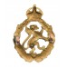 Women's Royal Army Corps (W.R.A.C.) Officer's Cap Badge - King's Crown