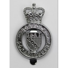 Norfolk Constabulary Cap Badge - Queen's Crown
