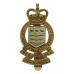 Royal Army Ordnance Corps (R.A.O.C.) Bi-Metal Cap Badge - Queen's Crown