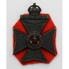 King's Royal Rifle Corps (K.R.R.C.) Cap Badge - King's Crown