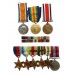 Kendra Family WW1 and WW2 Father & Son Medal Group - Army Service Corps / North Riding Special Constabulary & Merchant Navy