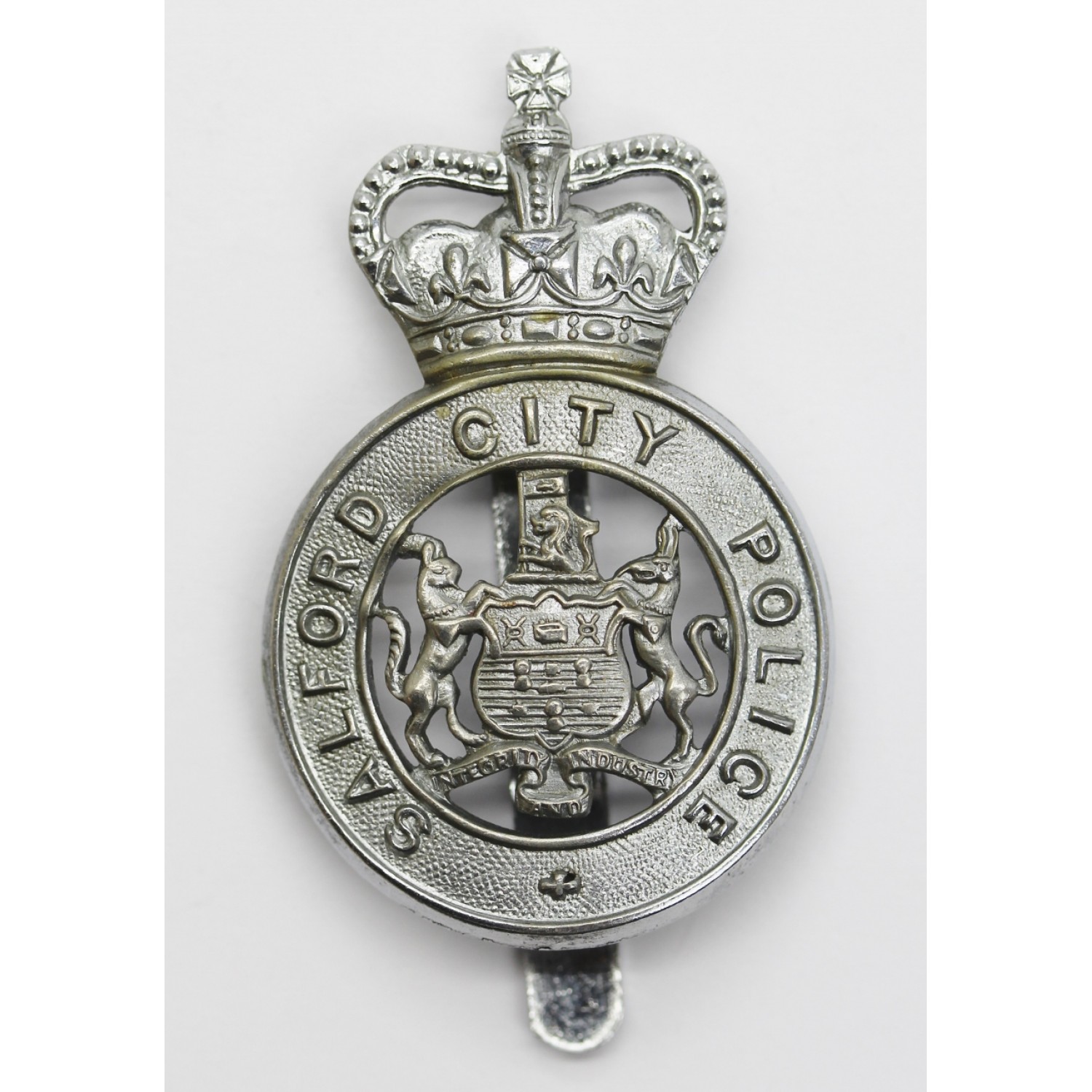 Salford City Badge : Salford City Police Cap Badge Queen S Crown