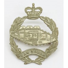 Royal Tank Regiment Cap Badge - Queen's Crown