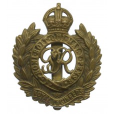 George VI Royal Engineers Cap Badge