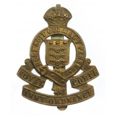 Royal Army Ordnance Corps (R.A.O.C.) Cap Badge - King's Crown