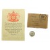 WW2 Medal Group of Five with Box of Issue and Documents - Lieut. G.M. Cravos, Royal Naval Reserve & Merchant Navy