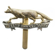 Queen's Own Yeomanry Anodised (Staybrite) Cap Badge