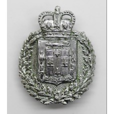 Jamaica Police Cap Badge - Queen's Crown