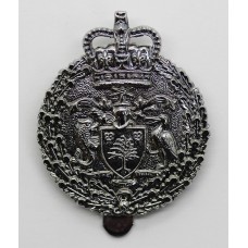 Royal Barbados Police Cap Badge - Queen's Crown