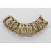 Gordon Highlanders (GORDON) Shoulder Title