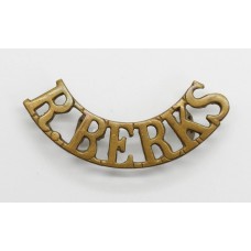 Royal Berkshire Regiment (R.BERKS) Shoulder Title