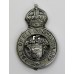 Isle of Ely Constabulary Cap Badge - King's Crown