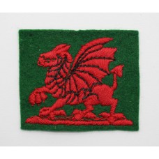South Wales District Cloth Formation Sign