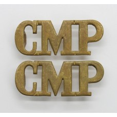 Pair of Corps of Military Police (C.M.P.) Shoulder Titles