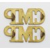 Pair of Corps of Military Police (C.M.P.) Shoulder Titles