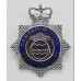 Cambridgeshire Constabulary Senior Officer's Enamelled Cap Badge - Queen's Crown
