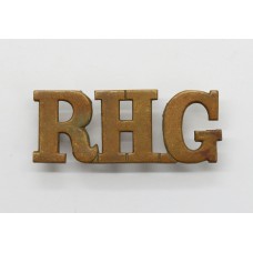 Royal Horse Guards (R.H.G.) Shoulder Title