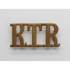 Royal Tank Regiment (R.T.R.) Shoulder Title
