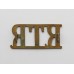 Royal Tank Regiment (R.T.R.) Shoulder Title