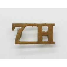 7th Hussars (7H) Shoulder Title