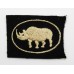 25th Armoured Brigade Cloth Formation Sign