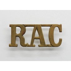 Royal Armoured Corps (R.A.C.) Shoulder Title