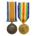 WW1 British War & Victory Medal Pair - Spr. A.W. Hudson, Royal Engineers