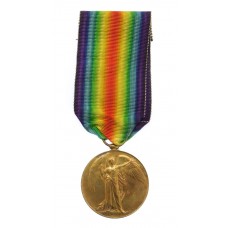 WW1 Victory Medal - 2nd Captain W.H. Hudspeth MBE, Chinese Labour Corps - A missionary who was held by the Japanese Kempei Tai and tortured during WW2